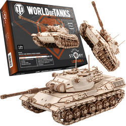 Little Story Wooden Model 3D Puzzle - Tank Leopard 1