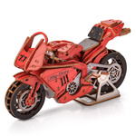 Little Story Wooden Model 3D Puzzles DIY - Grand Prix Motorcycle