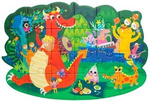 ROBOTIME Wooden Puzzle Coloring Book Dragon