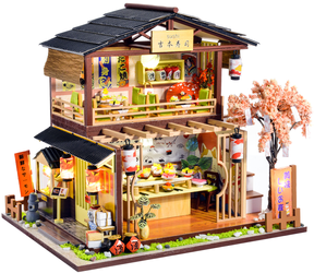 LITTLE STORY Folding Wooden LED Model - Sushi House