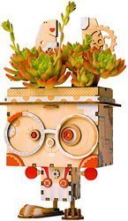 ROBOTIME 3D Wooden Puzzle - Flower Pot Rabbit