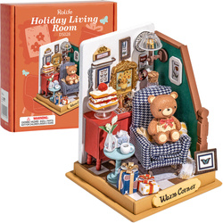 ROBOTIME Foldable 3D Wooden Model - Holiday Room