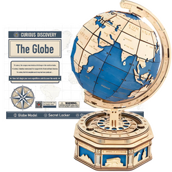 ROBOTIME Wooden 3D Puzzle - Globe