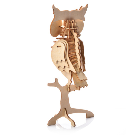 Little Story Wooden Model 3D Puzzle - Owl