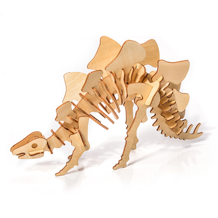 Little Story Wooden Model 3D Puzzle - Stegosaurus