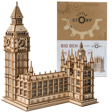 Little Story Wooden Model 3D Puzzles DIY - Big Ben