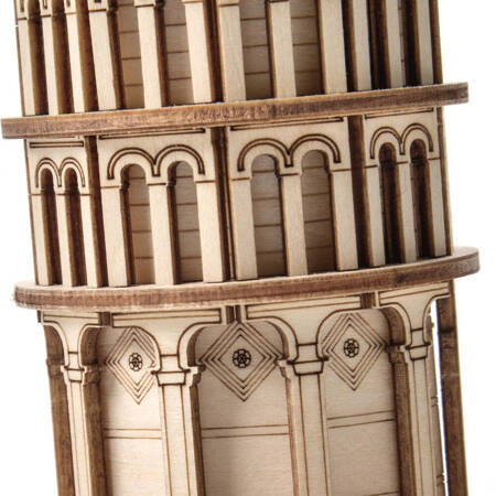 Little Story Wooden Model 3D Puzzles DIY - Leaning Tower of Pisa