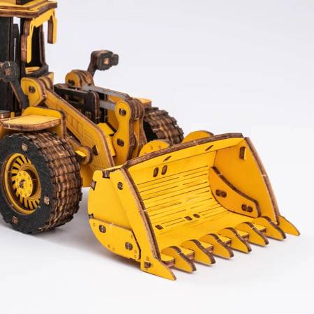 ROBOTIME 3D Wooden Puzzle - Bulldozer