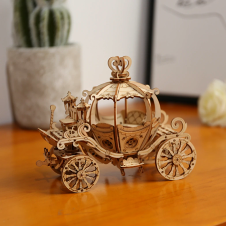 ROBOTIME 3D Wooden Puzzle - Carriage