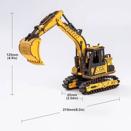 ROBOTIME 3D Wooden Puzzle - Excavator