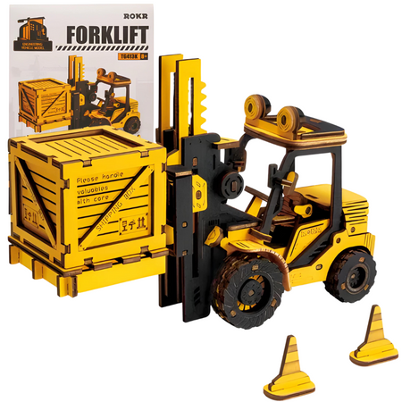 ROBOTIME 3D Wooden Puzzle - Forklift Truck