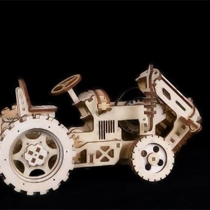 ROBOTIME 3D Wooden Puzzle - Tractor