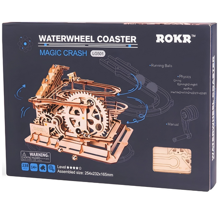 ROBOTIME Wooden 3D Puzzle - Ball Race Track LG501 