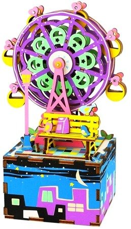 ROBOTIME Wooden 3D Puzzle - Devil's Mill Posse