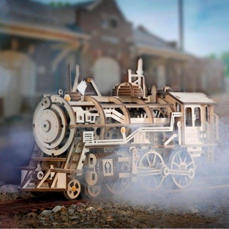 ROBOTIME Wooden 3D Puzzle - Locomotive