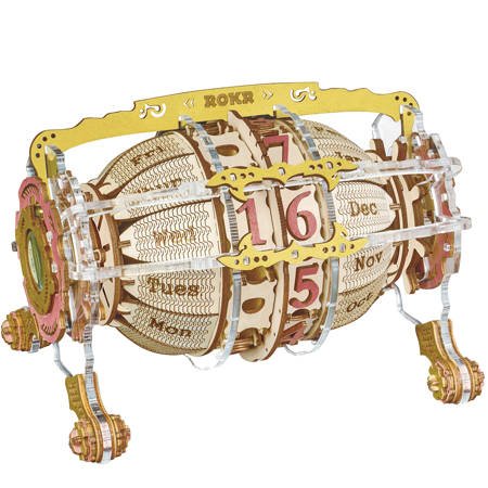 ROBOTIME Wooden 3D Puzzle - Mechanical Calendar