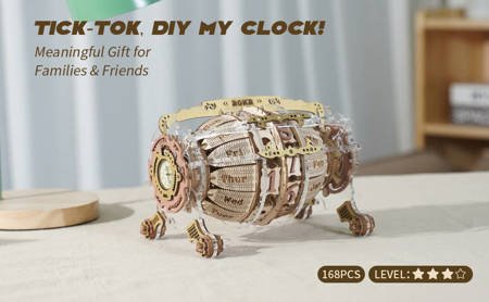 ROBOTIME Wooden 3D Puzzle - Mechanical Calendar