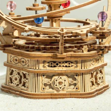 ROBOTIME Wooden 3D Puzzle - Starry Night Music Box