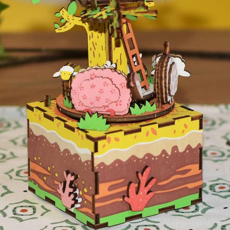 ROBOTIME Wooden 3D Puzzle - Tree House Posse