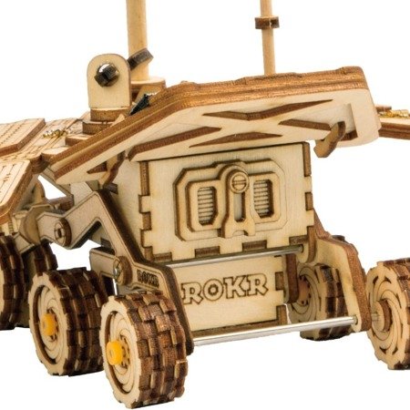 ROBOTIME Wooden Solar Energy Vehicle - Vaganong rover