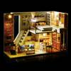 LITTLE STORY Miniature House Kit DIY Wooden LED Model - Claudia's Apartment