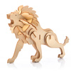 Little Story Wooden Model 3D Puzzle - Lion