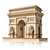 Little Story Wooden Model 3D Puzzles DIY - Triumphal arch