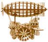 ROBOTIME 3D Wooden Puzzle - Airship