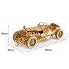 ROBOTIME 3D Wooden Puzzle - Classic Car