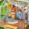 ROBOTIME Foldable 3D DIY LED Wooden Model - Dream Garden House