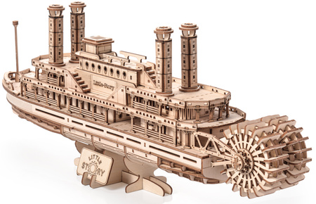 Little Story Wooden Model 3D Puzzles DIY - Yankee Chopper