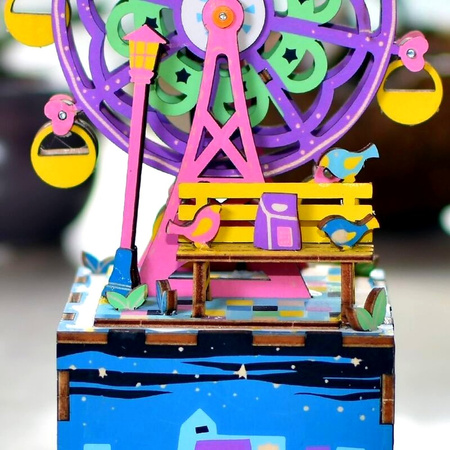 ROBOTIME Wooden 3D Puzzle - Devil's Mill Posse