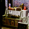 LITTLE STORY Składany Drewniany Model LED - Corner Coffe House