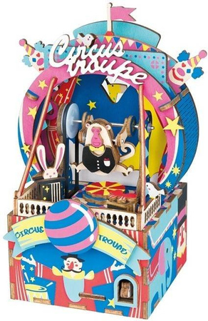 ROBOTIME 3D Wooden Puzzle - Circus Posse