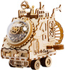 ROBOTIME Drewniane Puzzle 3D - Pozytywka Steampunk Statek Kosmiczny