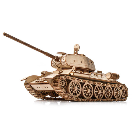 Little Story Wooden Model 3D Puzzle - Tank T-34-85