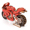 Little Story Wooden Model 3D Puzzles DIY - Grand Prix Motorcycle