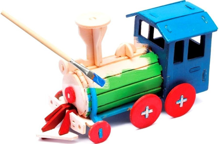 ROBOTIME Puzzle 3D Do Malowania - Lokomotywa