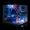 LITTLE STORY Miniature House Kit DIY Wooden LED Model - Leo's room