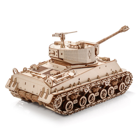 Little Story Wooden Model 3D Puzzle - M4A3E8 Sherman