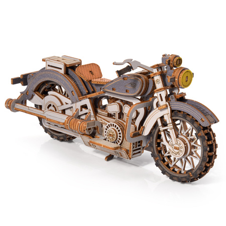 Little Story Wooden Model 3D Puzzles DIY - Comanche Motorcycle