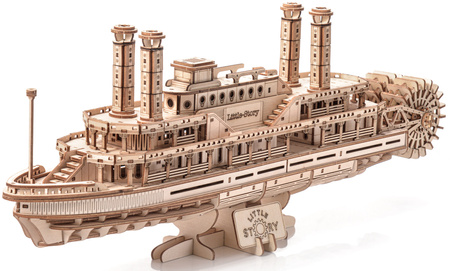Little Story Wooden Model 3D Puzzles DIY - Yankee Chopper