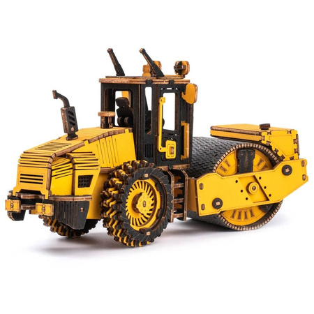 ROBOTIME Wooden Model Puzzle 3D - Road roller