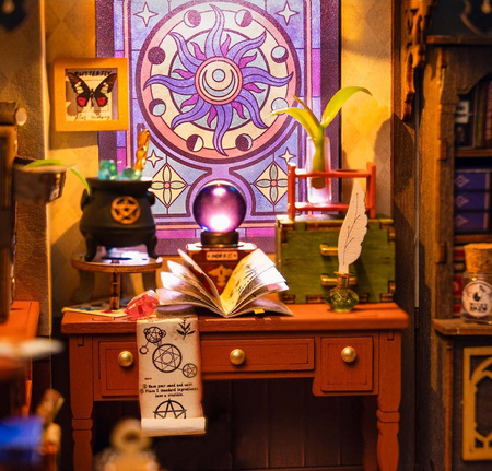 ROBOTIME Składany Drewniany Model Puzzle 3D - Piekarnia Becky