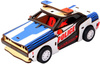 ROBOTIME Drewniane Puzzle 3D - Ruchomy Samochód Policja