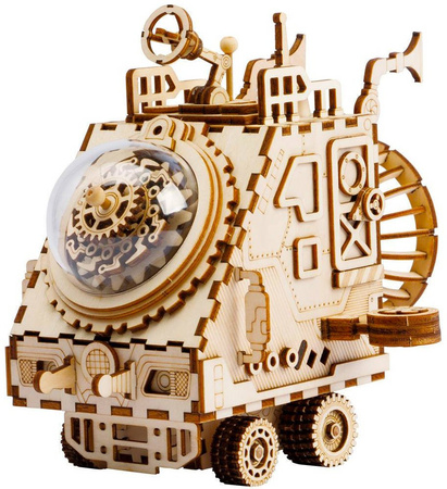 ROBOTIME Wooden 3D Puzzle - Steampunk Spaceship Posse