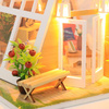 LITTLE STORY Miniature House Kit DIY Wooden LED Model - Peter's Dream Hut