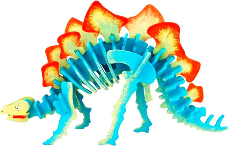 ROBOTIME 3D Painting Puzzle - Stegosaurus