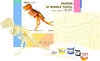 ROBOTIME Puzzle 3D Do Malowania - Dinozaur T-Rex