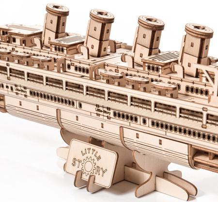 Little Story Wooden Model 3D Puzzles DIY - Yankee Chopper